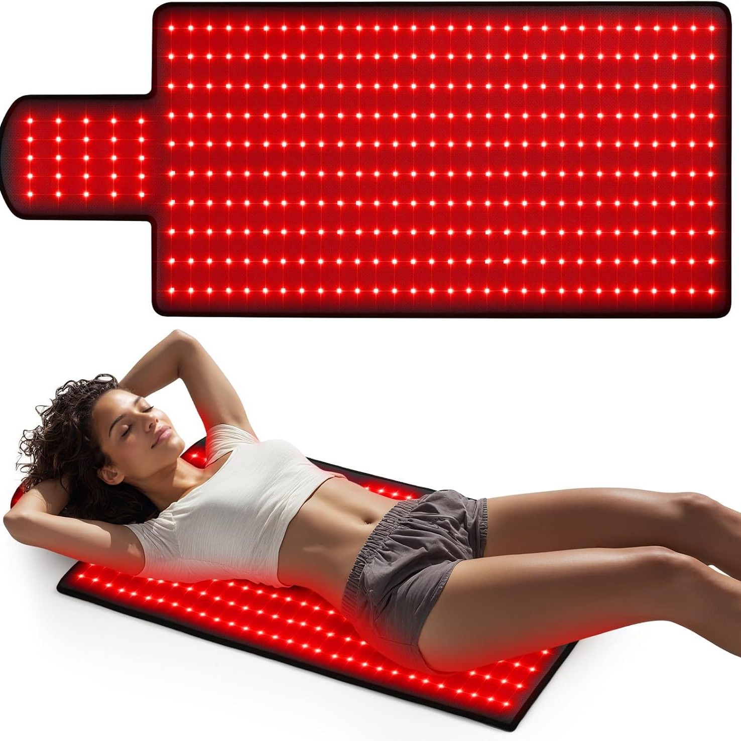 Red Light Therapy Belt - حصيرة العلاج بالضوء الأحمر للجسم، تحتوي