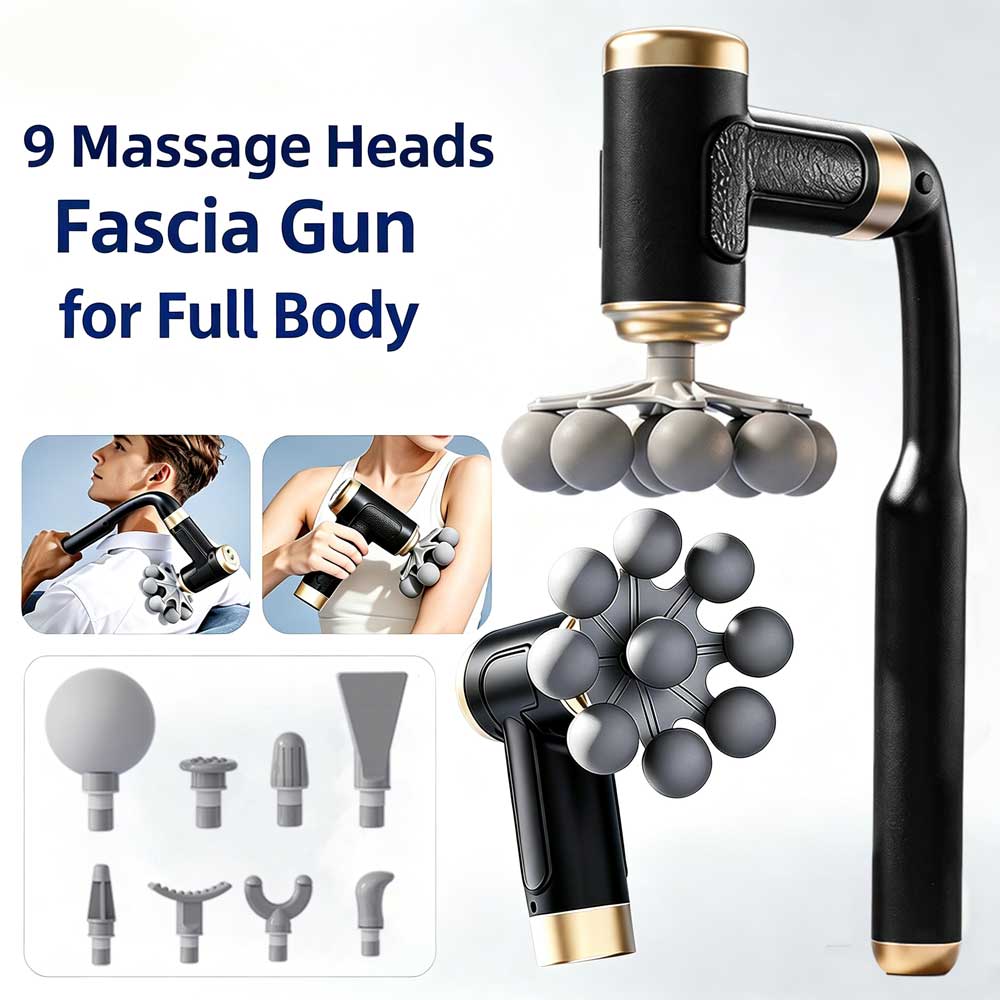 Massage Gun Percussion Deep Tissue - مسدس تدليك العضلات اللاسلكي 2 في
