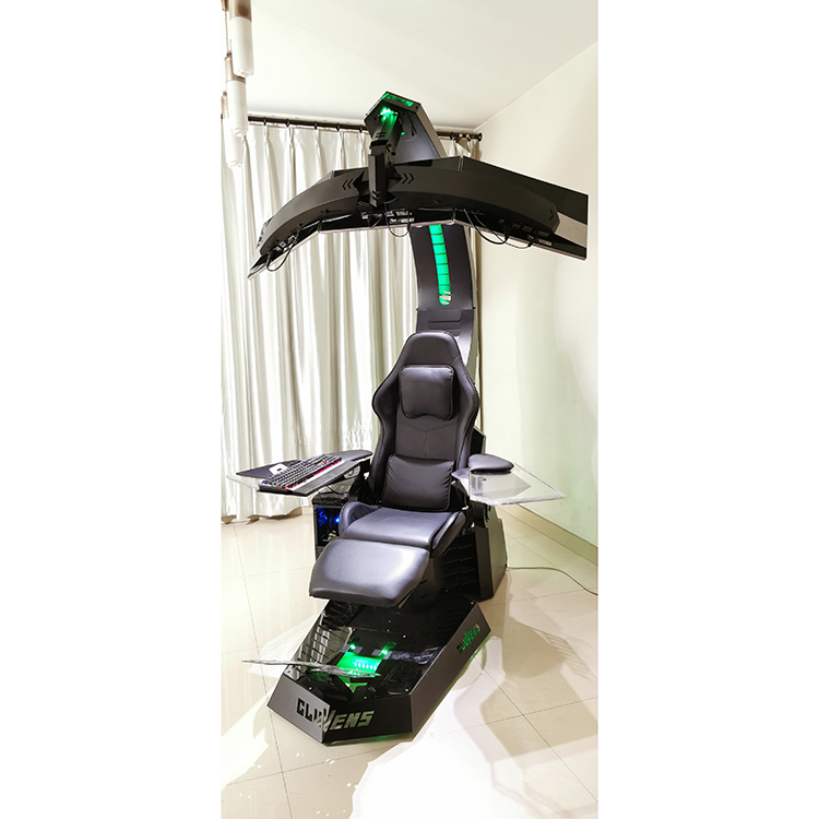 Massage Chair Zero Gravity - كرسي ألعاب كمبيوتر قابل للتعديل مع