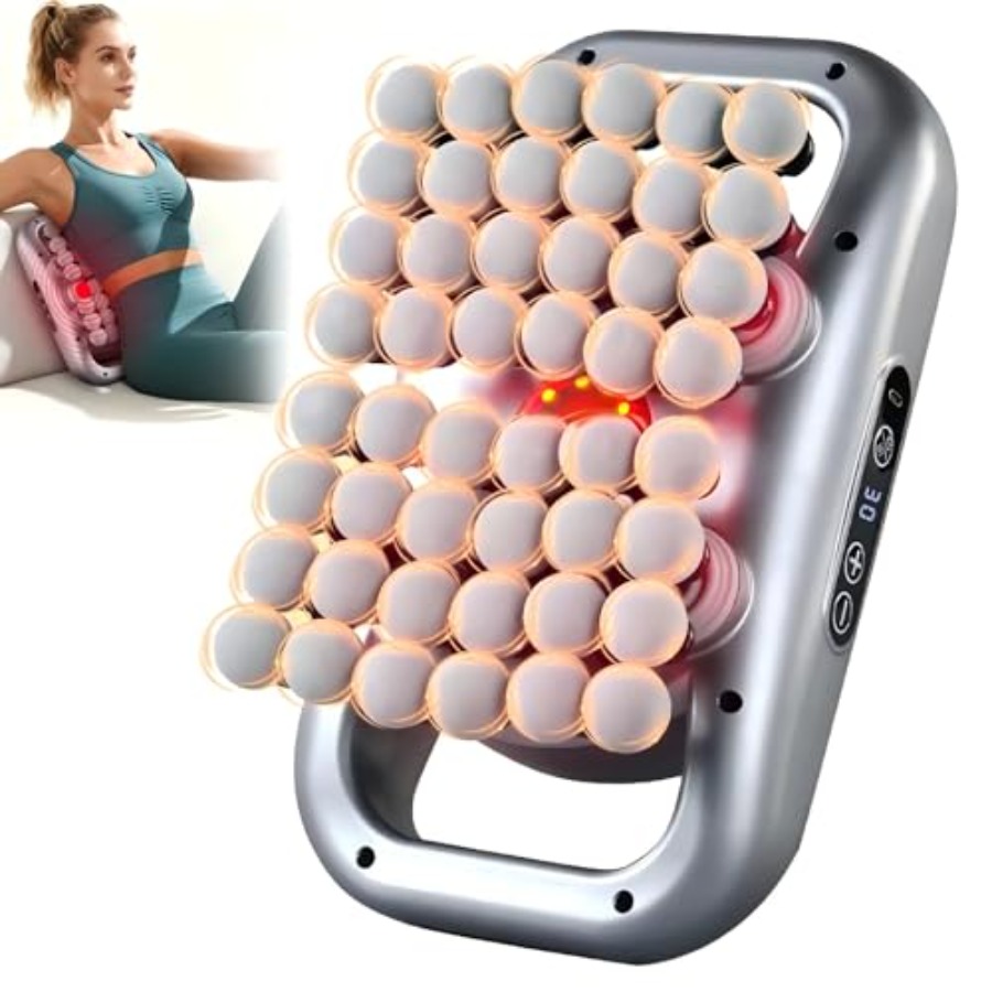 Massage Gun Percussion Deep Tissue - مجموعة مسدس تدليك بـ 48 رأسًا