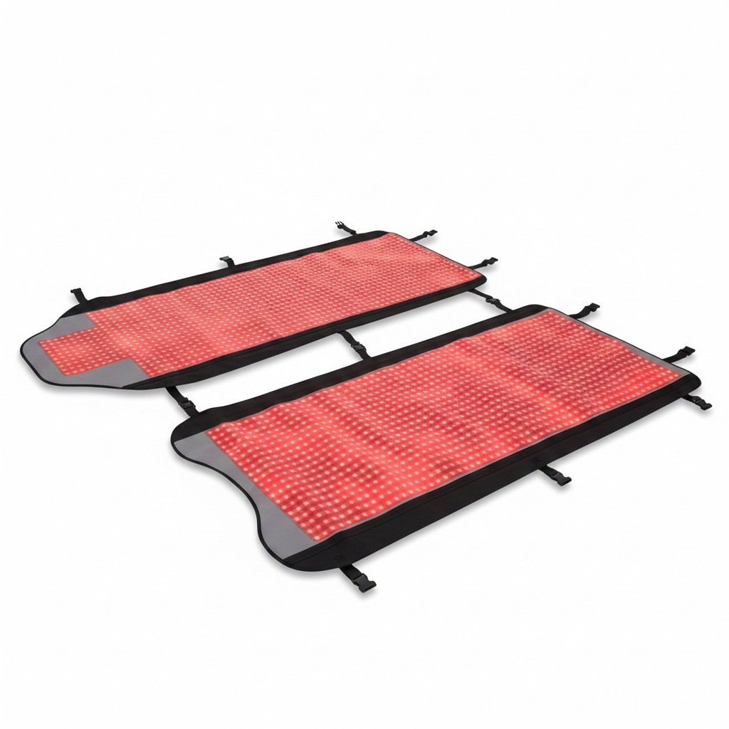 Red Light Therapy Mat Full Body - حصيرة العلاج بالضوء الأحمر، سرير استعادة