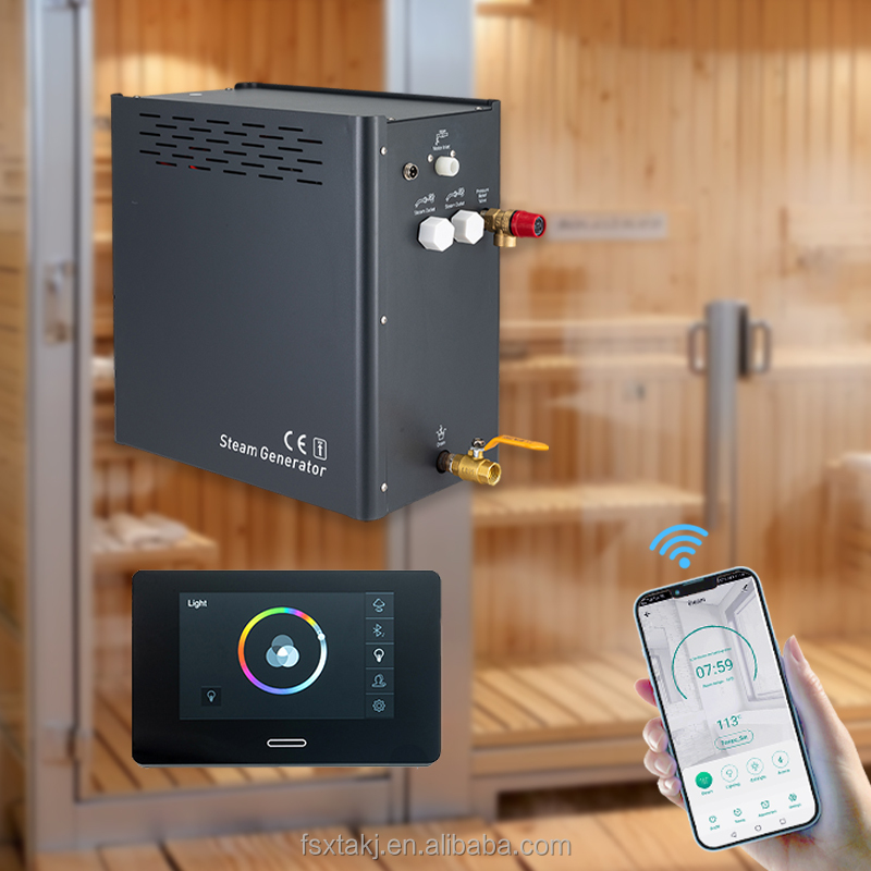 مولد بخار ساخن من ستيبون واي ف - مراجعة Steam Sauna Generator 9Kw وسعره