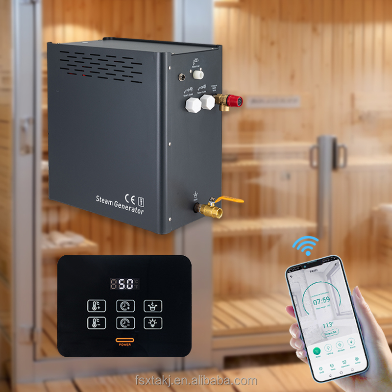 مولد بخار ساخن من ستيبون واي ف - مراجعة Steam Sauna Generator 9Kw وسعره