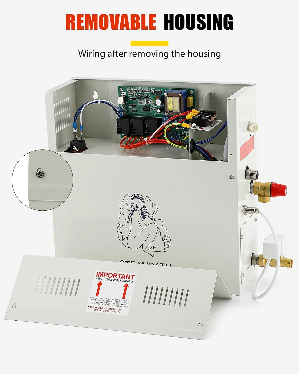 2026 9KW مولد بخار فاخر دش ساو - مراجعة Steam Sauna Generator 9Kw وسعره