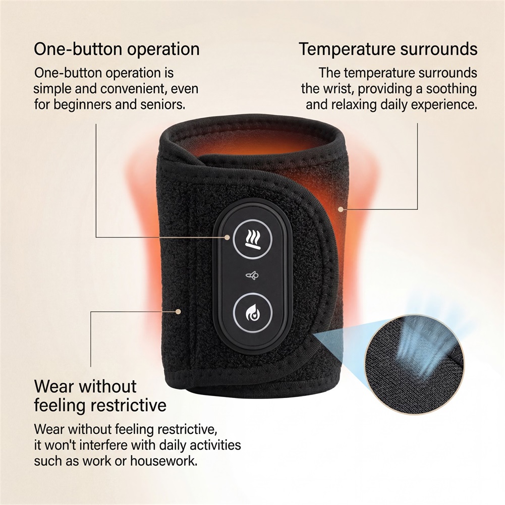 وسادة تدليك للمعصم مع حزام الع - مراجعة Red Light Therapy Belt وسعره