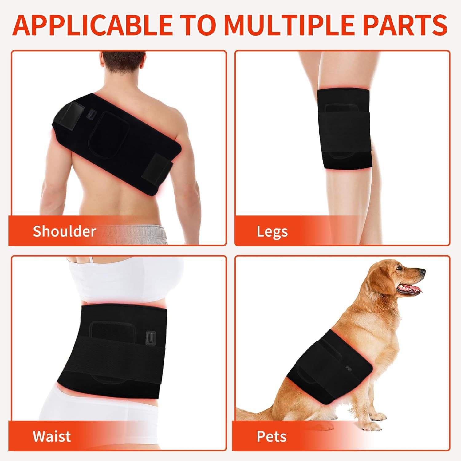 حزام العلاج بالضوء الأحمر والأ - مراجعة Red Light Therapy Belt وسعره