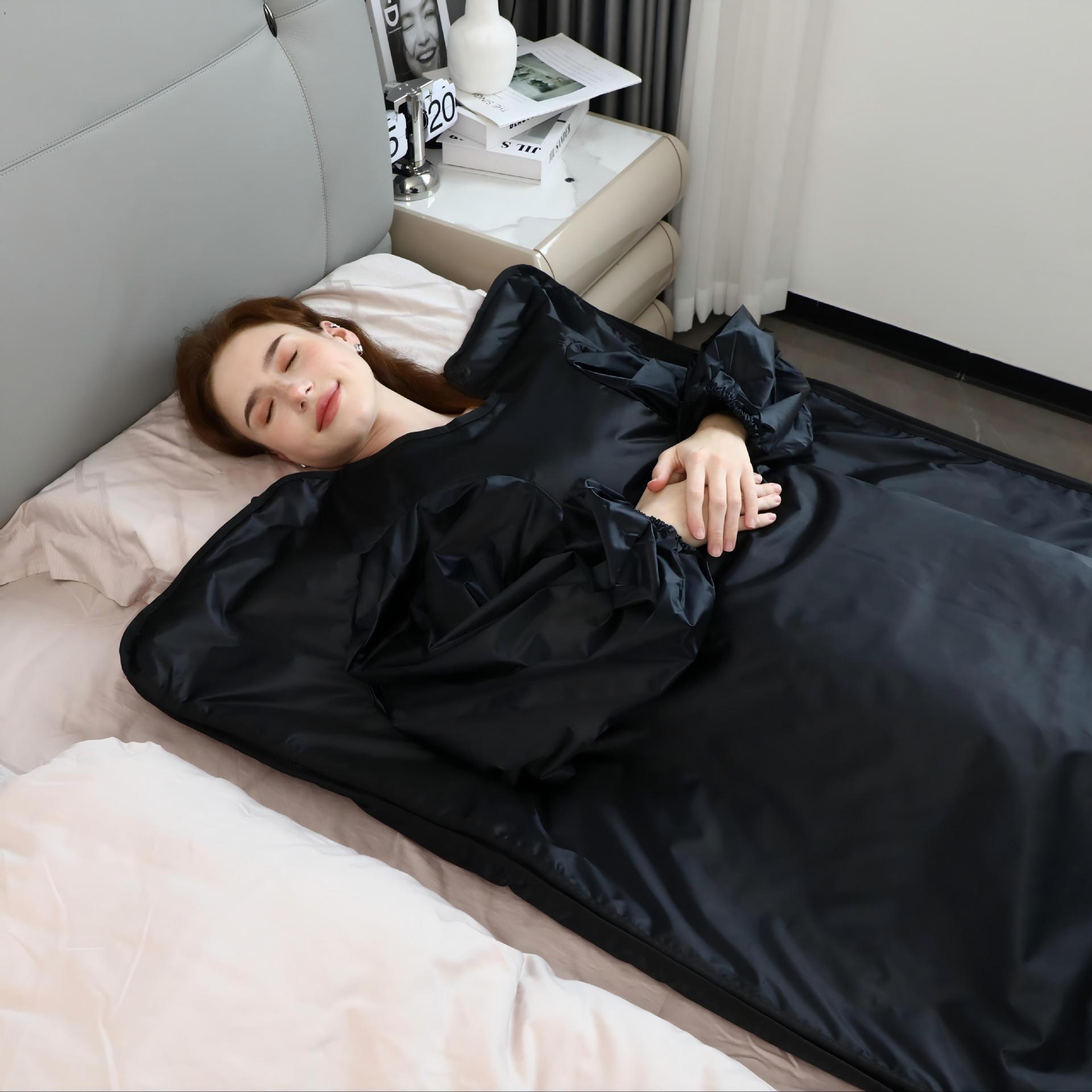 بطانية ساونا بالأشعة تحت الحمر - مراجعة Infrared Sauna Blanket Portable وسعره