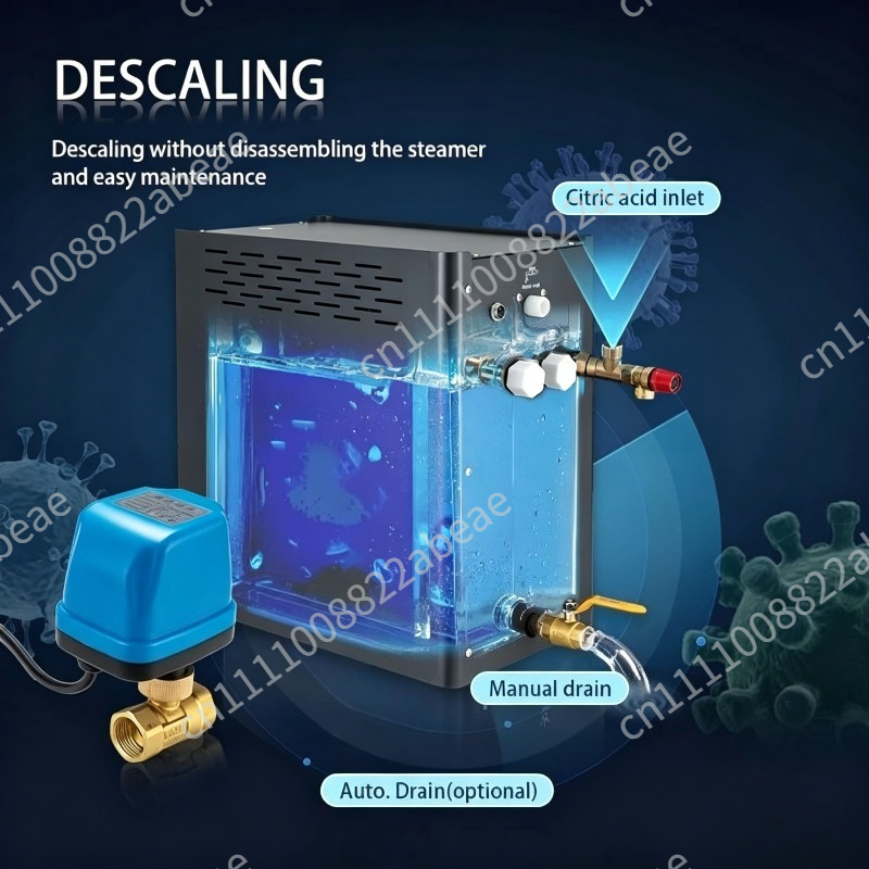 جهاز توليد بخار كهربائي ذكي جد - مراجعة Steam Sauna Generator 9Kw وسعره