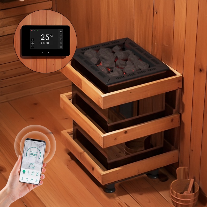 سخان ساونا جاف بقدرة 4.5 كيلو  - مراجعة Sauna Heater 6Kw Electric وسعره