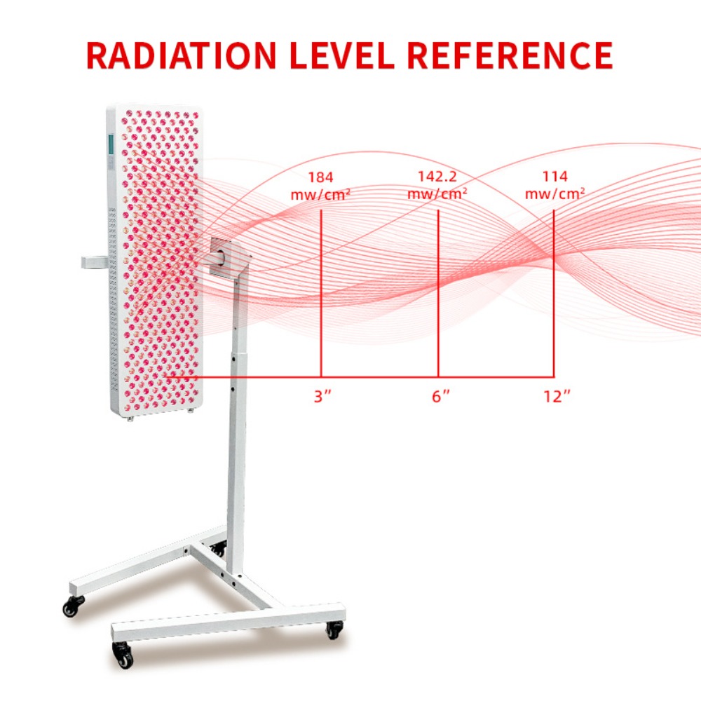 جهاز علاج بالضوء الأحمر والأشع - مراجعة Red Light Therapy Panel 1500W وسعره