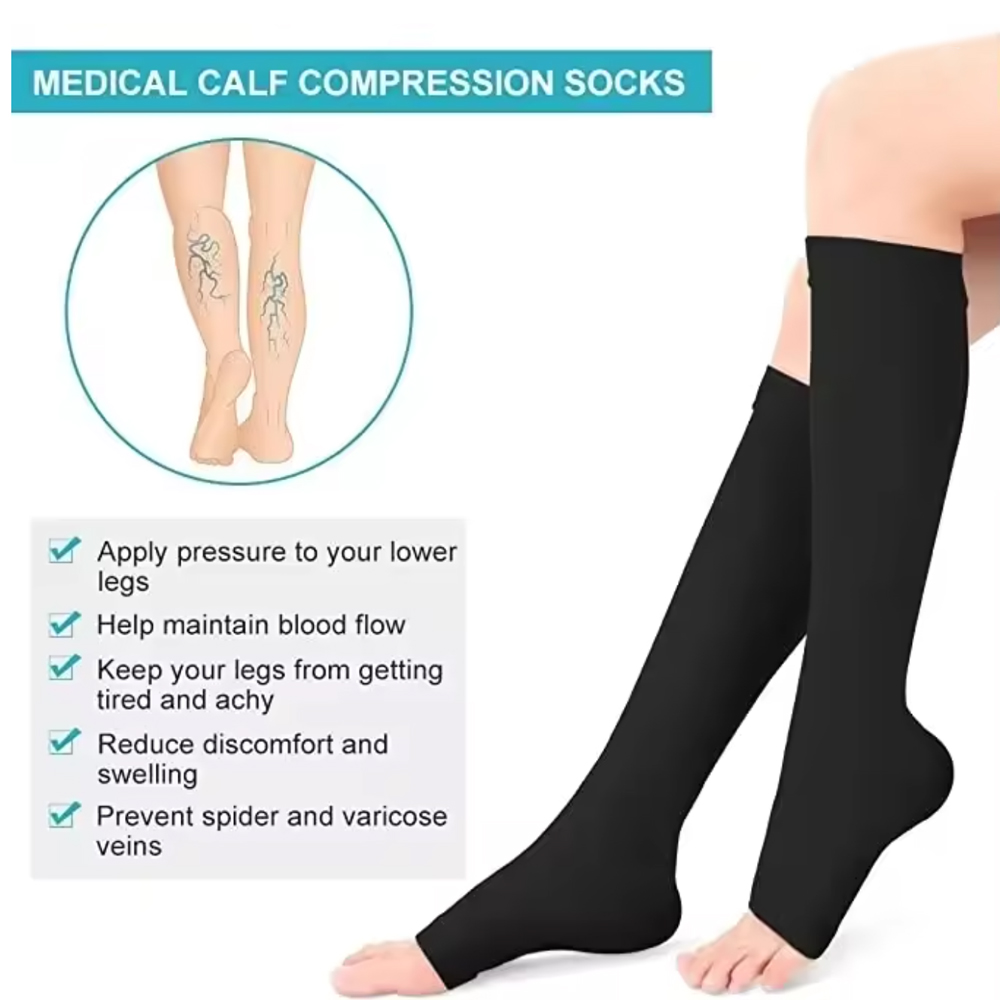 جوارب ضغط طبية 23-32 مم زئبق ل - مراجعة Compression Boots Recovery وسعره
