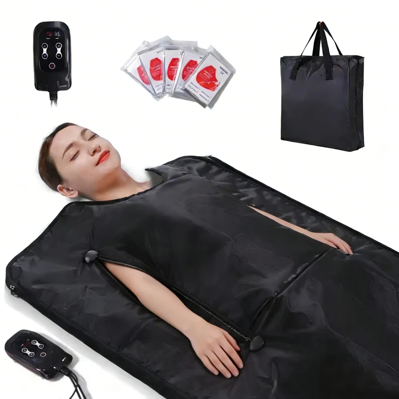 بطانية ساونا بالأشعة تحت الحمر - مراجعة Infrared Sauna Blanket Portable وسعره