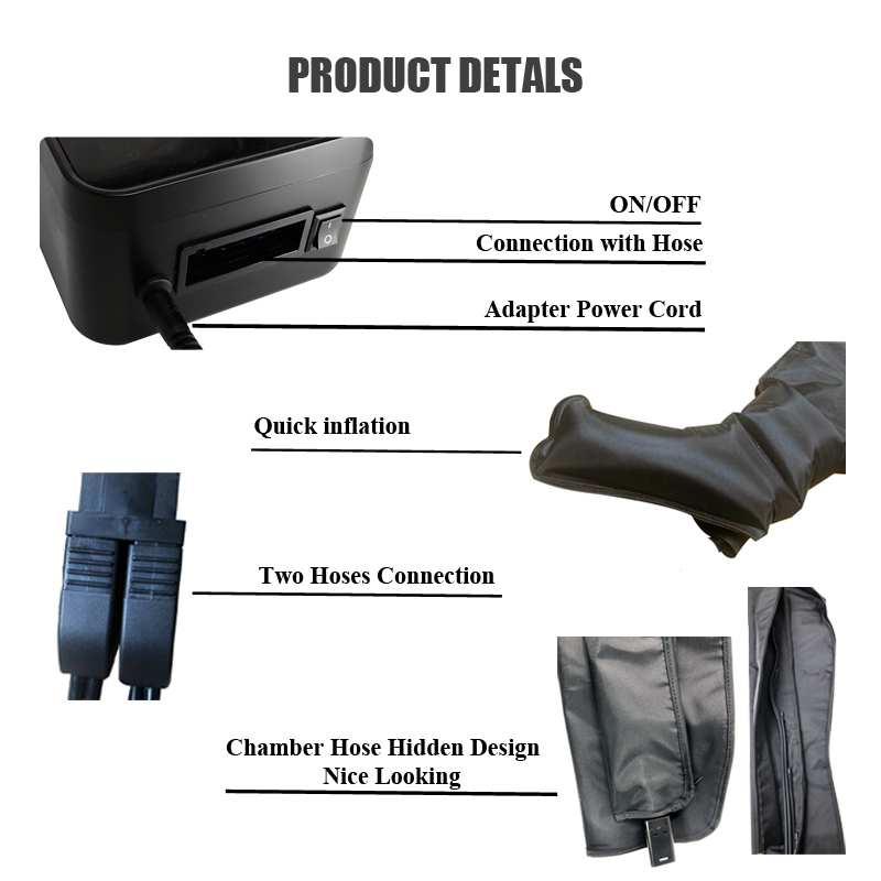 ملحق جهاز تدليك الساق بالضغط ا - مراجعة Compression Boots Recovery وسعره