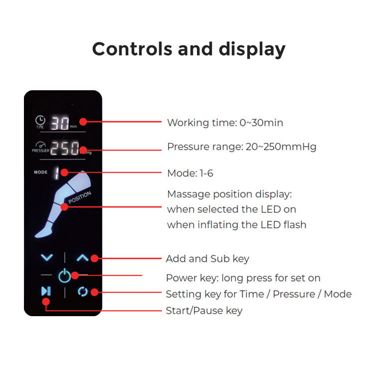 جديد Ce جهاز تدليك ضغط القدم آ - مراجعة Compression Boots Recovery وسعره