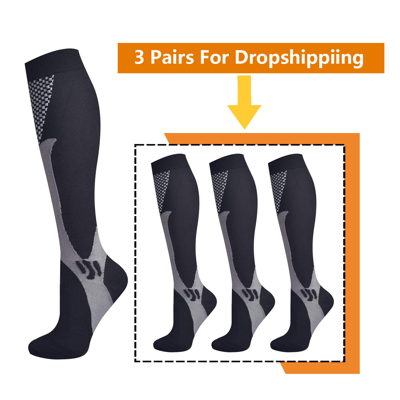 Brothock 3 أزواج ل دروبشيبينغ  - مراجعة Compression Boots Recovery وسعره