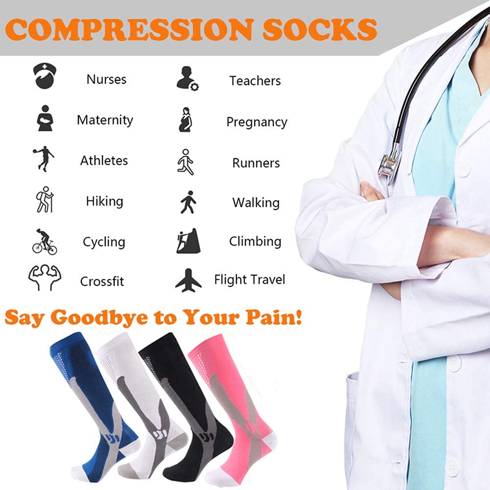 Brothock 3 أزواج ل دروبشيبينغ  - مراجعة Compression Boots Recovery وسعره