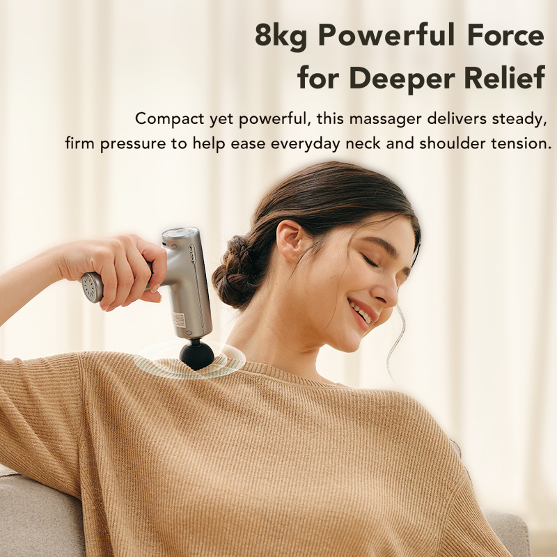 مسدس تدليك العضلات العميق SKG  - مراجعة Massage Gun Percussion Deep Tissue وسعره
