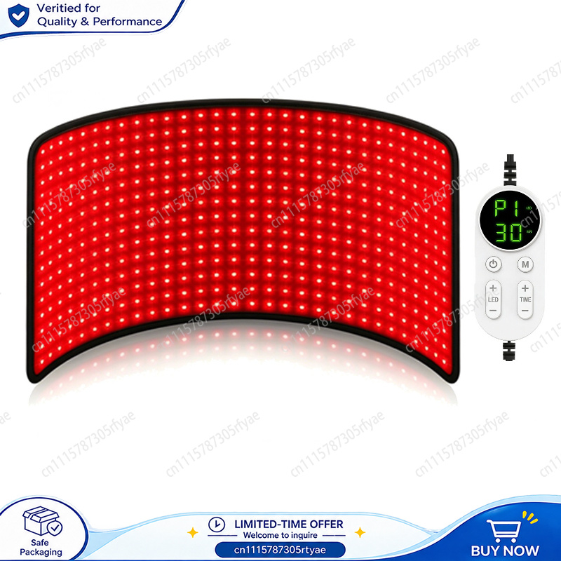 بساط العلاج بالضوء الأحمر كبير - مراجعة Red Light Therapy Mat Full Body وسعره