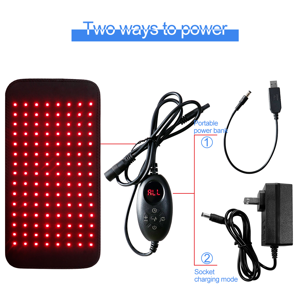 حزام ضوئي أحمر احترافي بـ 120  - مراجعة Red Light Therapy Belt وسعره