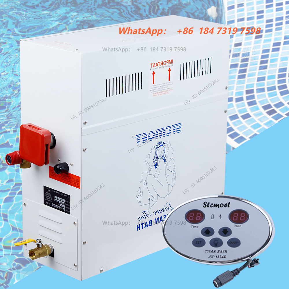 مولد بخار للدش بقدرة 6/9 كيلوو - مراجعة Steam Sauna Generator 9Kw وسعره
