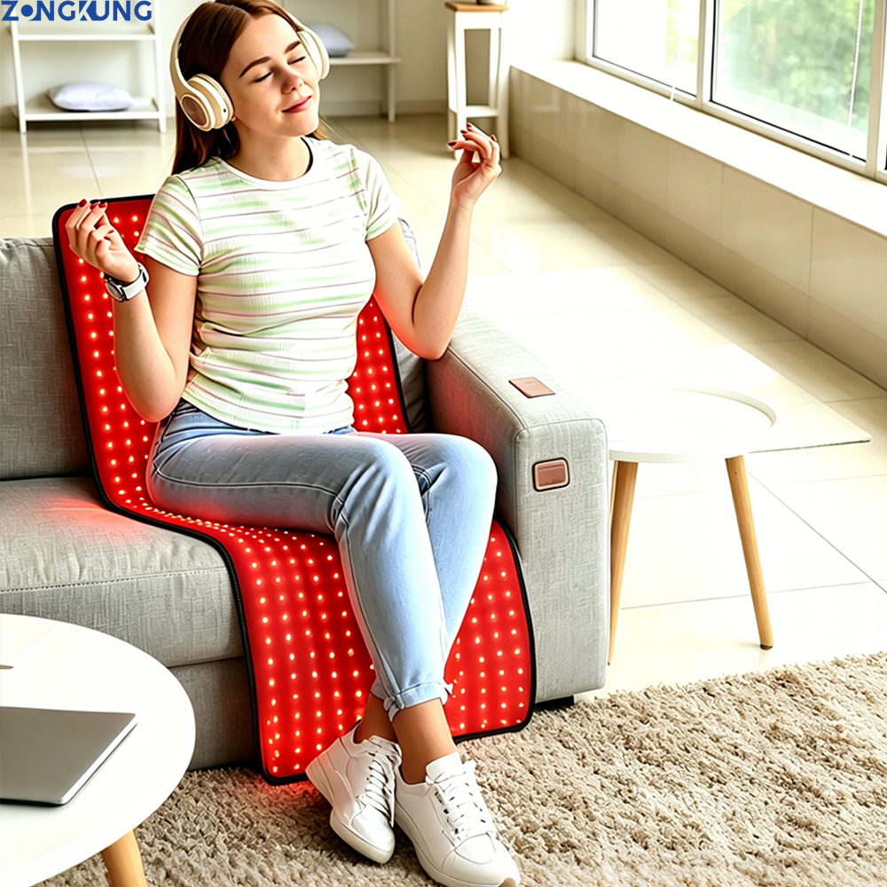 حزام ضوئي بـ 480 مصباح LED أحم - مراجعة Red Light Therapy Belt وسعره