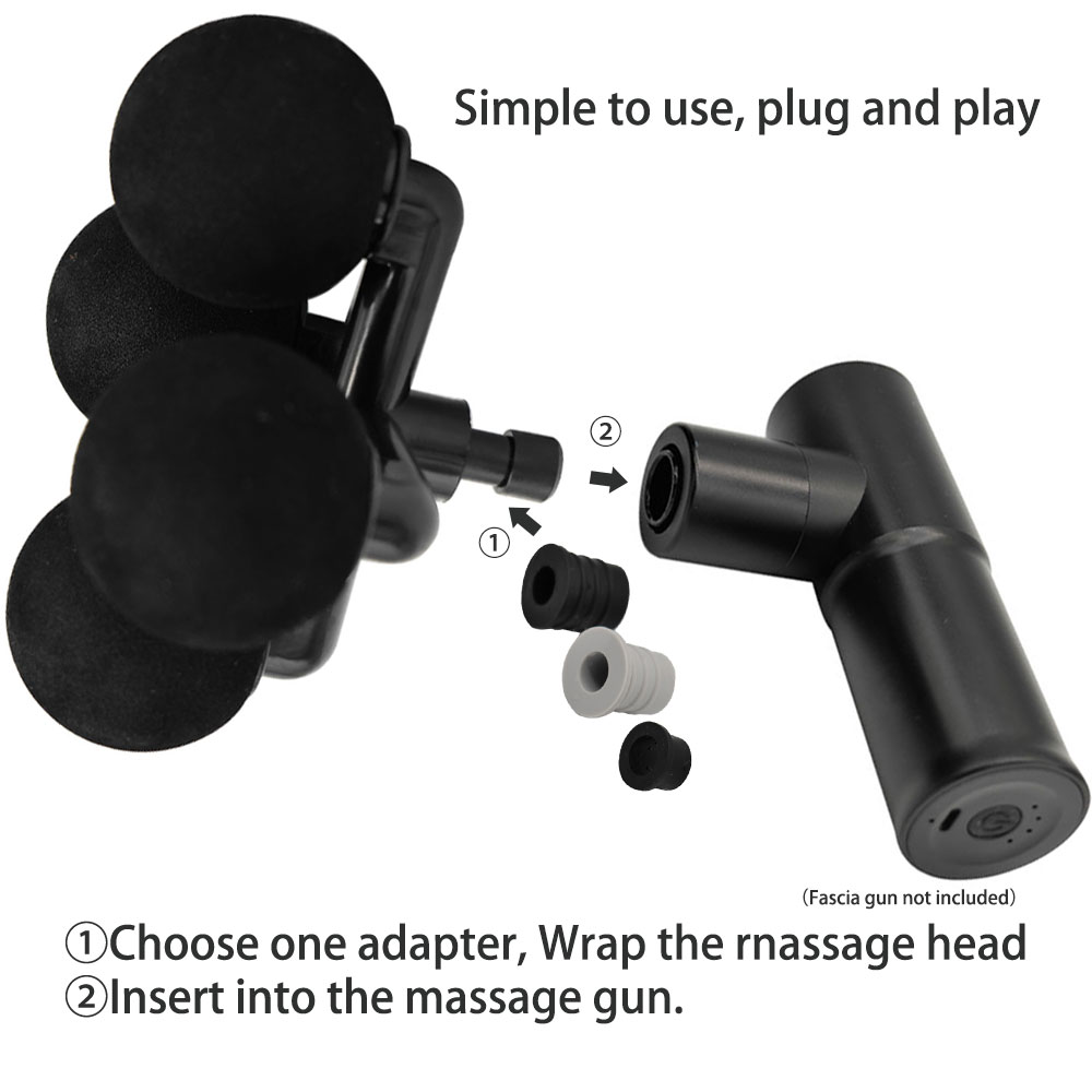 رأس تدليك إبداعي من Fascia Gun - مراجعة Massage Gun Percussion Deep Tissue وسعره