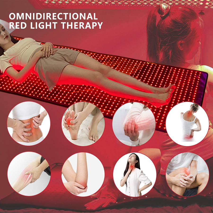 بطانية ساونا محمولة باليد من ش - مراجعة Red Light Therapy Mat Full Body وسعره